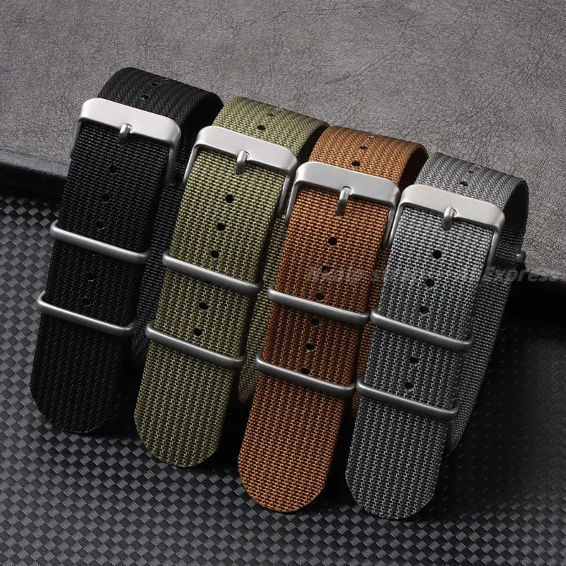 Nato Strap Nylon - id Nylon Watch Strap 18mm 20mm