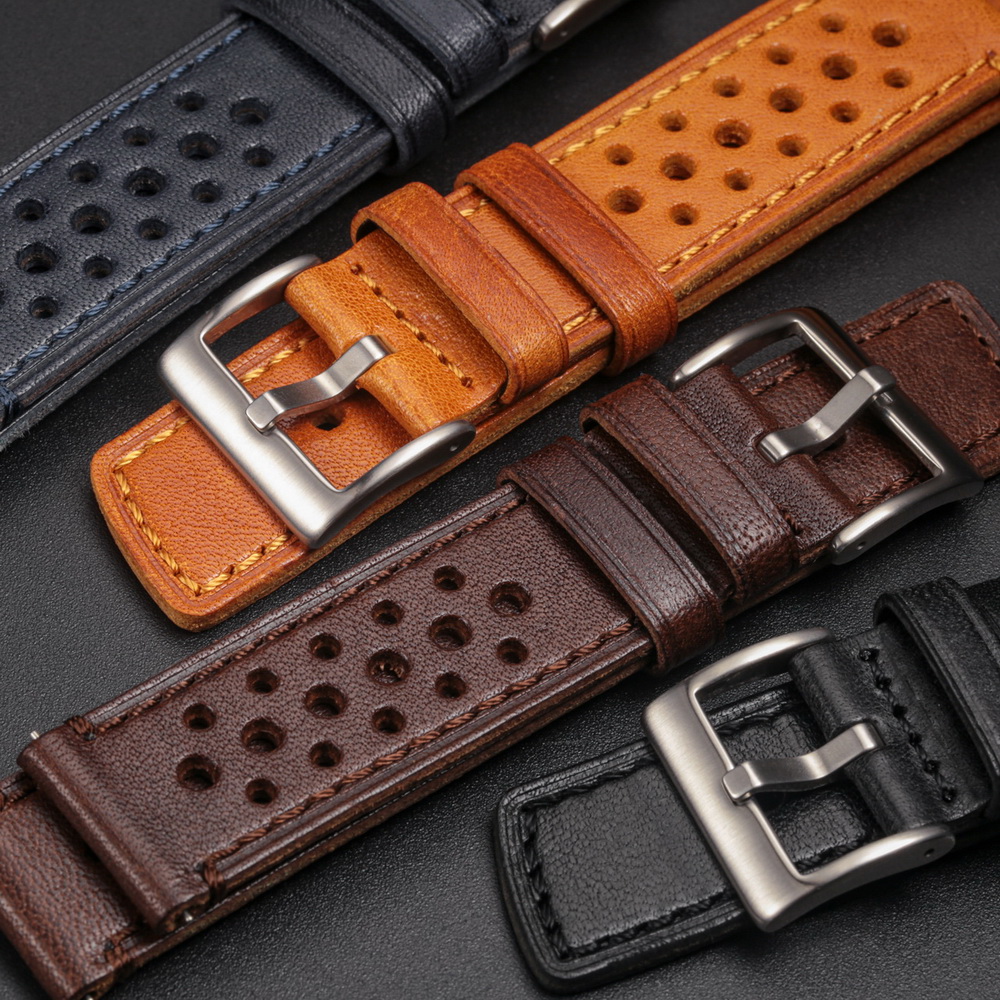 Suede Strap Watch - Hemsut جلد البقر حزام (استيك) ساعة