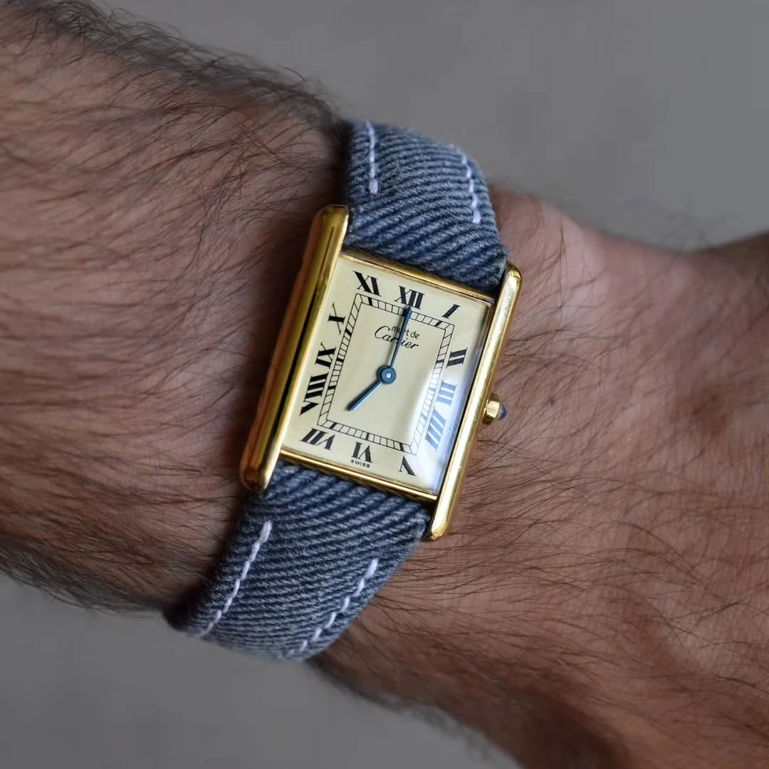 حزام ساعة عالي الجودة من Carti - مراجعة Cartier Watch Tank وسعره