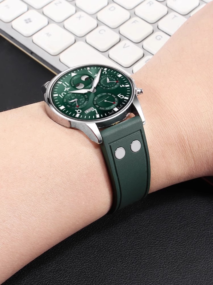 20 مللي متر 21 مللي متر 22 ملل - مراجعة Suede Strap Watch وسعره