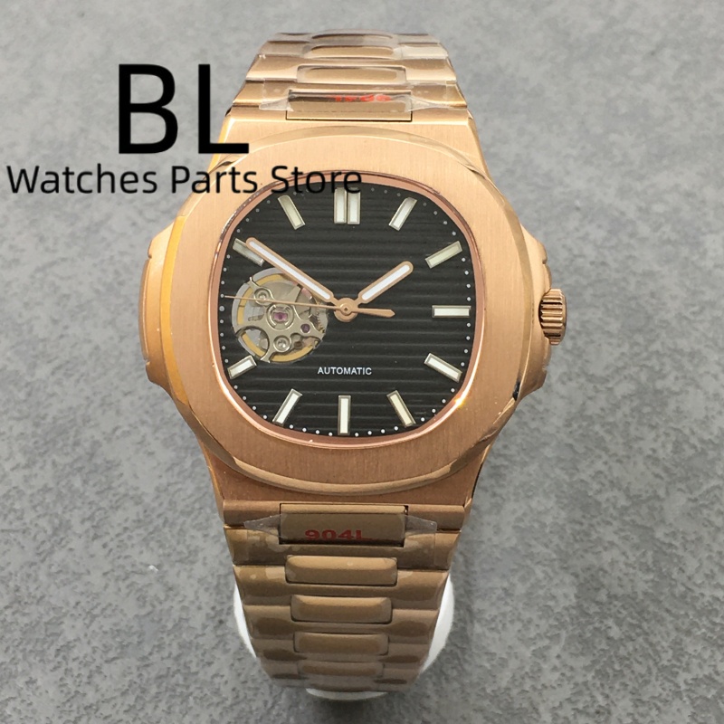 BLIGER 40 مللي متر مربع الذهب  - مراجعة Patek Philippe Watch Nautilus وسعره
