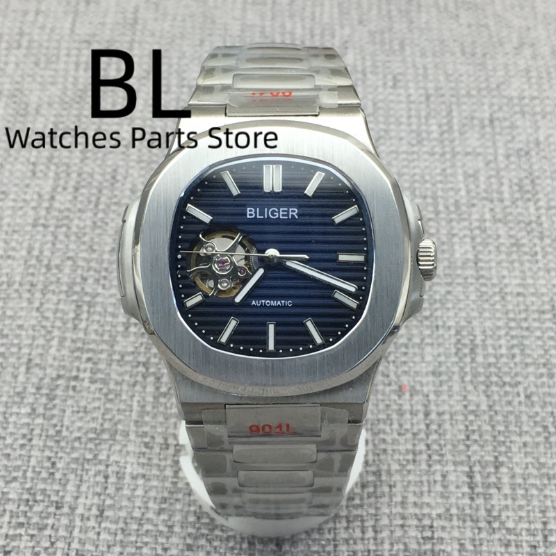 BLIGER 40 مللي متر مربع الذهب  - مراجعة Patek Philippe Watch Nautilus وسعره