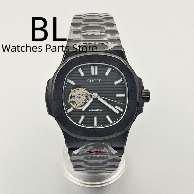 BLIGER 40 مللي متر مربع الذهب  - مراجعة Patek Philippe Watch Nautilus وسعره
