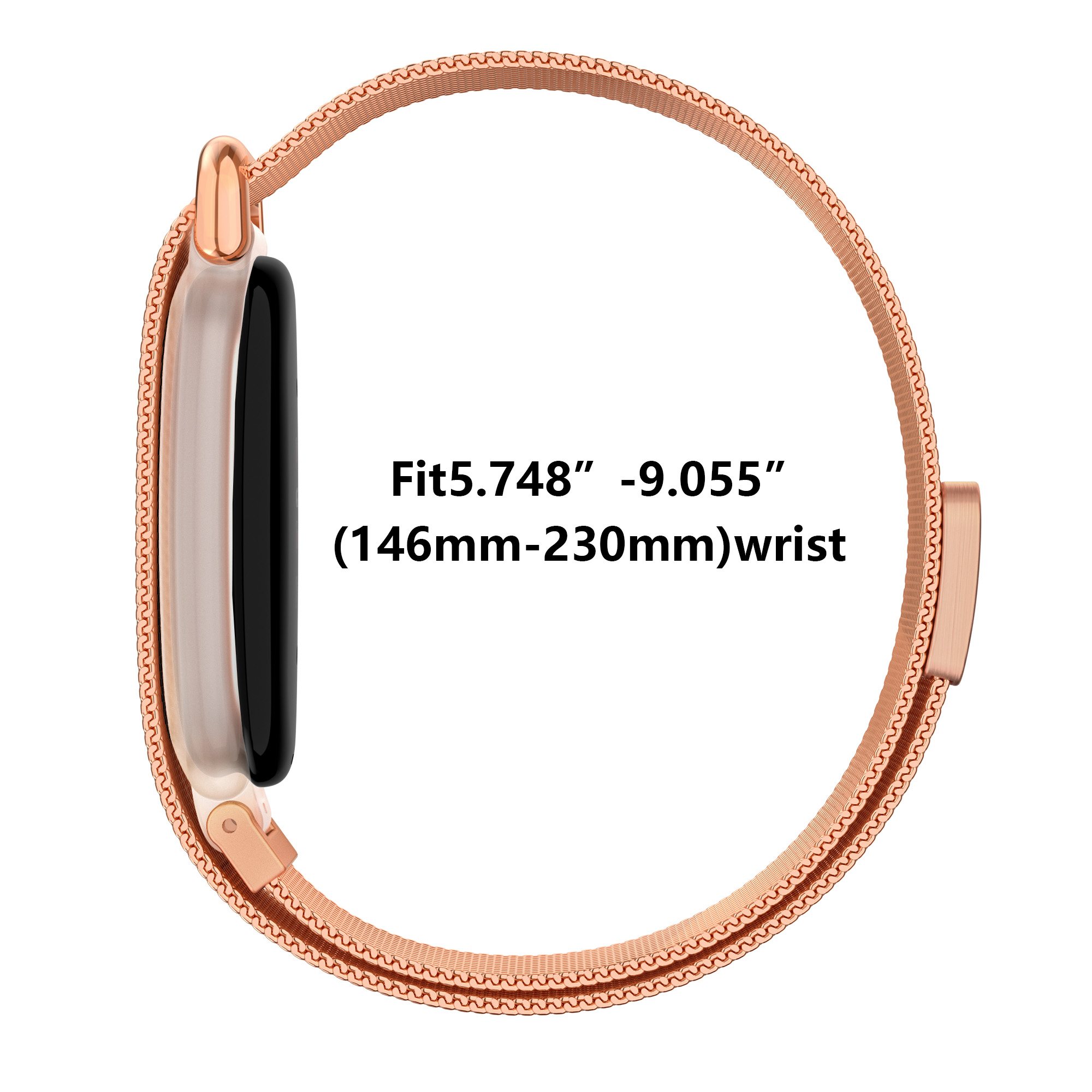 غطاء TPU + حزام ميلانيز لساعة  - مراجعة Milanese Loop Magnetic وسعره