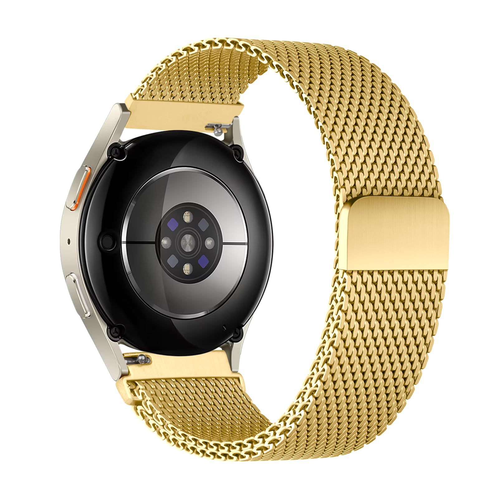 حزام شبكي معدني ميلانيزي 18/20 - مراجعة Milanese Loop Magnetic وسعره