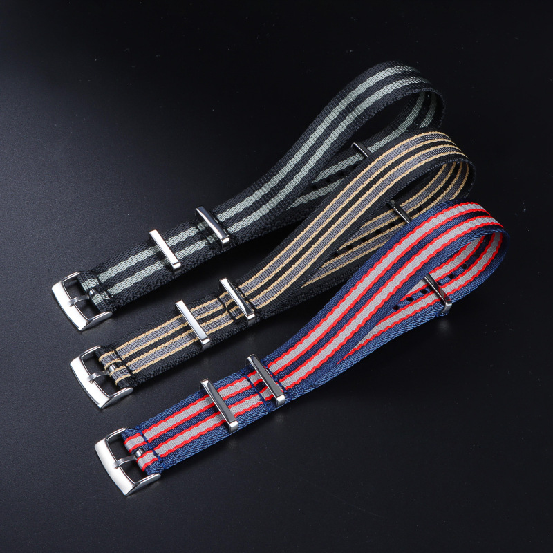 حزام ساعة بديل فاخر من النايلو - مراجعة Nato Strap Nylon وسعره