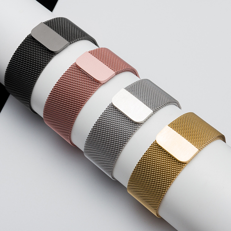 حزام حلقي ميلاني لساعة سامسونج - مراجعة Milanese Loop Magnetic وسعره