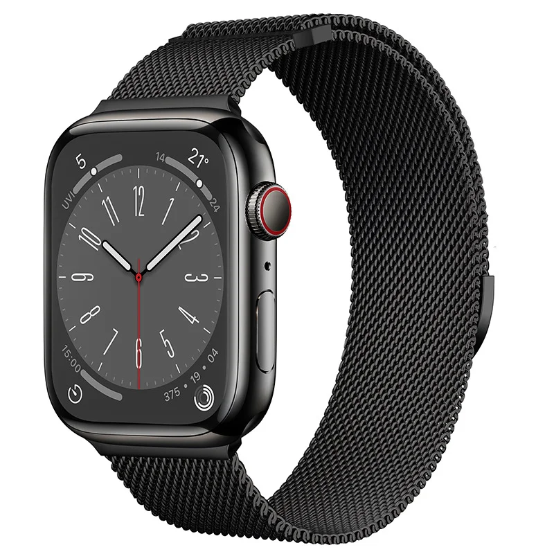 حزام ميلانيزي لساعة أبل ألترا/ - مراجعة Milanese Loop Magnetic وسعره
