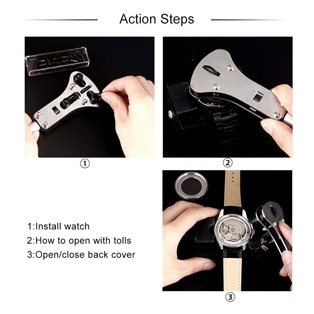 بيرني ساعة أدوات إصلاح عدة ساع - مراجعة Spring Bar Tool Set وسعره