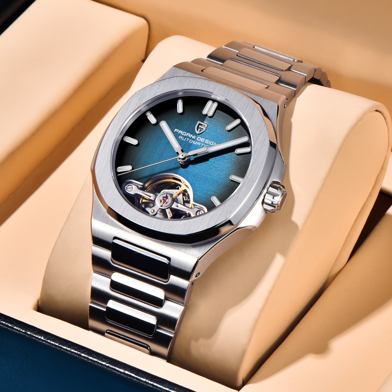 PAGANI تصميم جديد الميكانيكية  - مراجعة Seiko Watch Presage وسعره