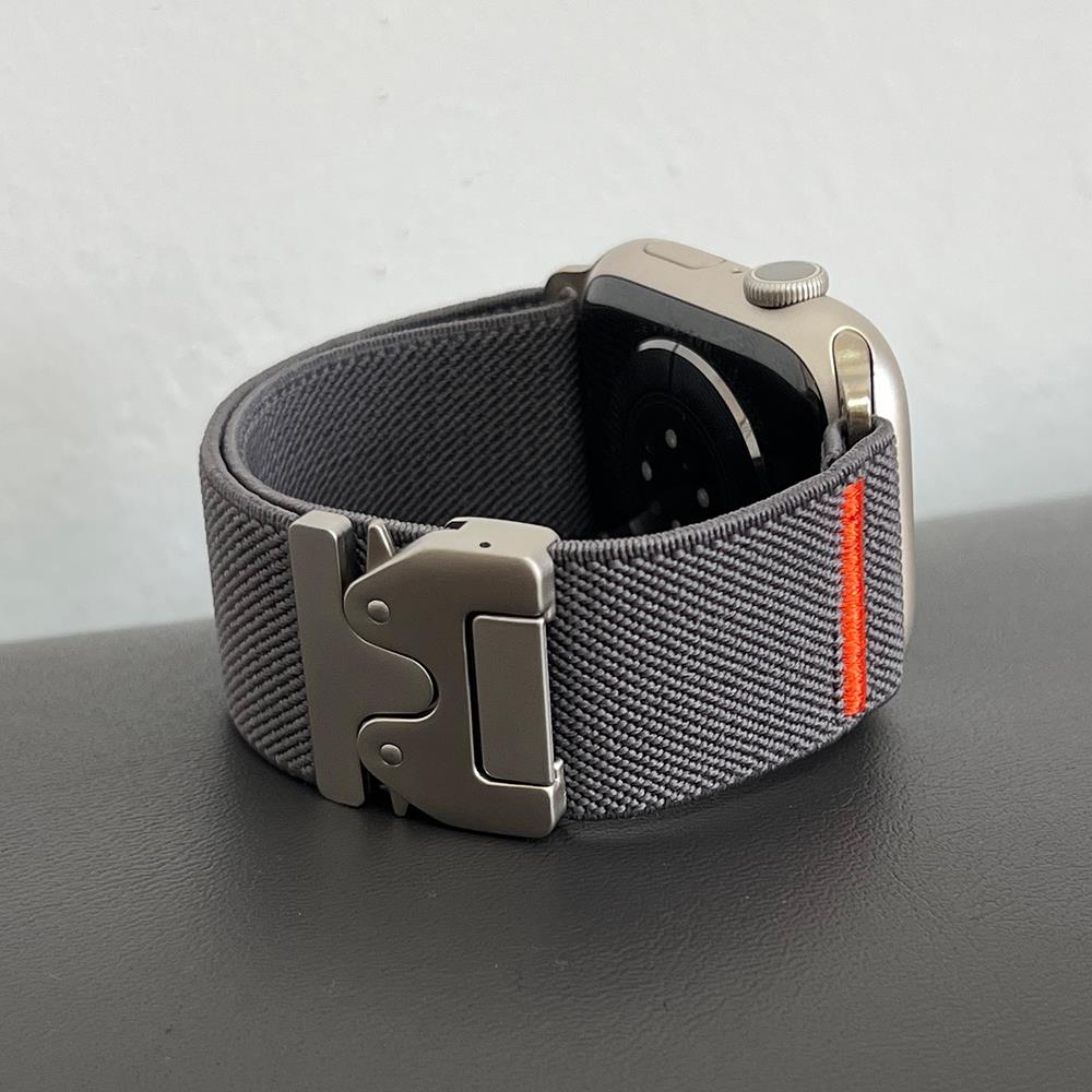 حزام ساعة آبل من النايلون، متو - مراجعة Parachute Strap Elastic وسعره