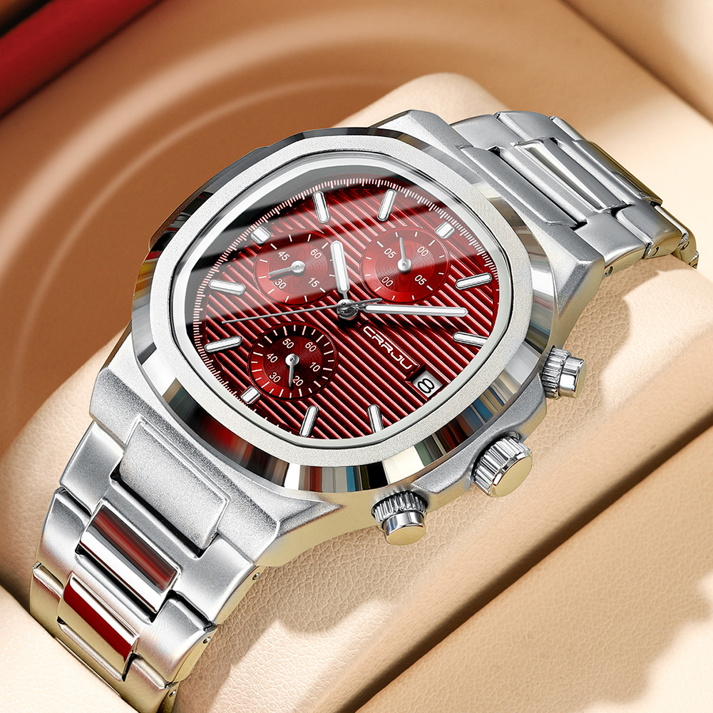 CRRJU ساعة رجالية فاخرة الأعما - مراجعة Patek Philippe Watch Nautilus وسعره