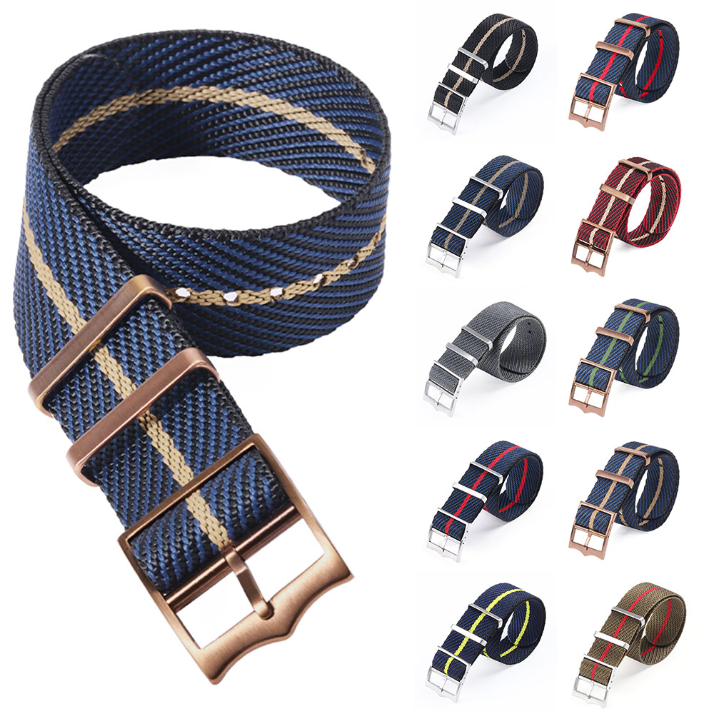 النايلون قماش حزام (استيك) ساع - مراجعة Nato Strap Nylon وسعره